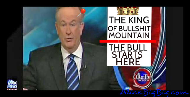 The KING of bullshit mountain