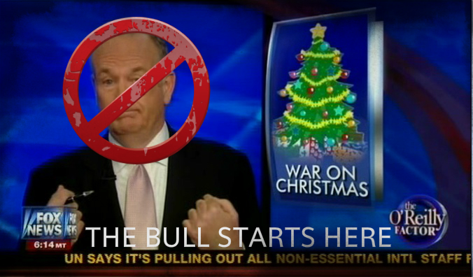 The war on Christmas is in full swing this holiday season, with total Thanksgiving weekend spending was only $50.9 billion, according to the National Retail Federation (NRF)

Fear monger Bill O'Reilly, and the ilk @ FAUX snooze will soon bang the drums on the "WAR ON CHRISTMAS"