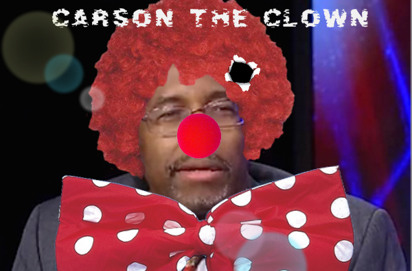 Ben Carson the clown ......