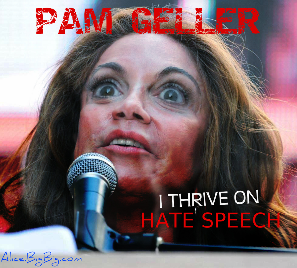 Pam Geller, the face of today's most evil hate speech