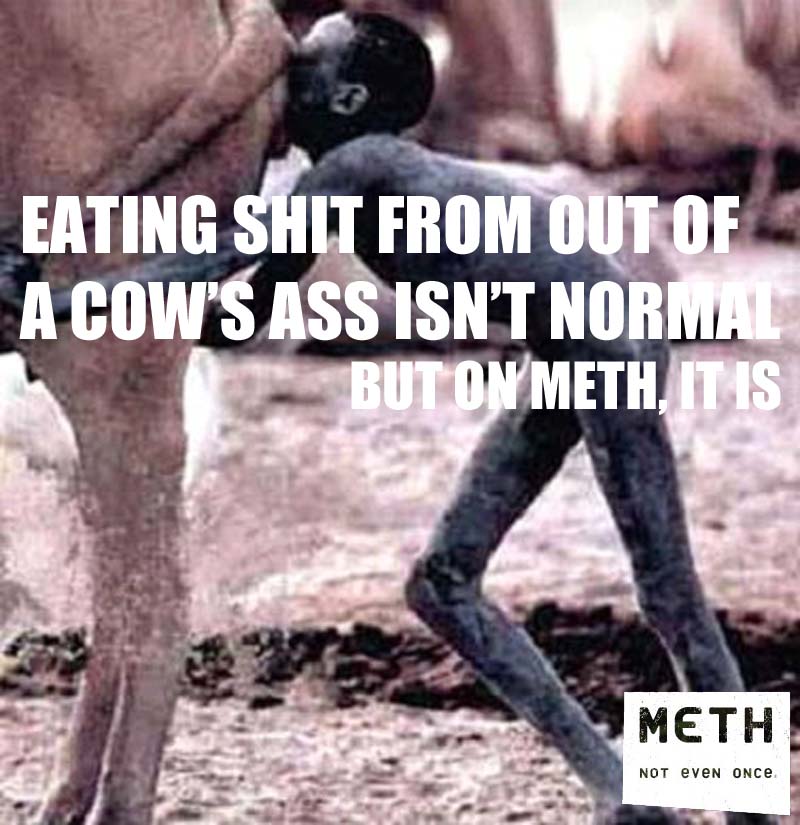METH NOT EVEN ONCE LOL