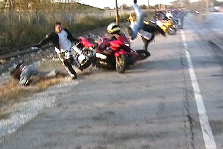 MOTORCYCLE CRASHES