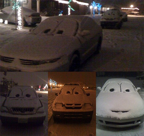 snow cars