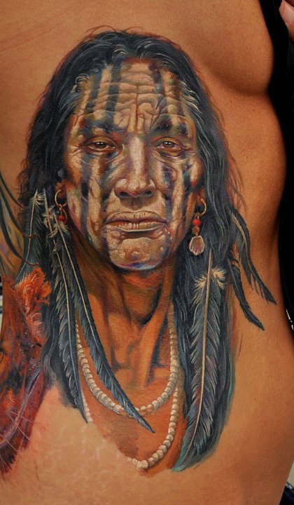 Indian  tattoo