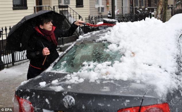 Only 4th time since Civil War that snow has fallen in NYC in Oct.