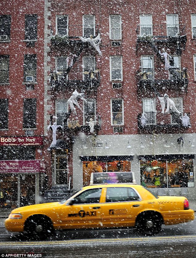 Only 4th time since Civil War that snow has fallen in NYC in Oct.