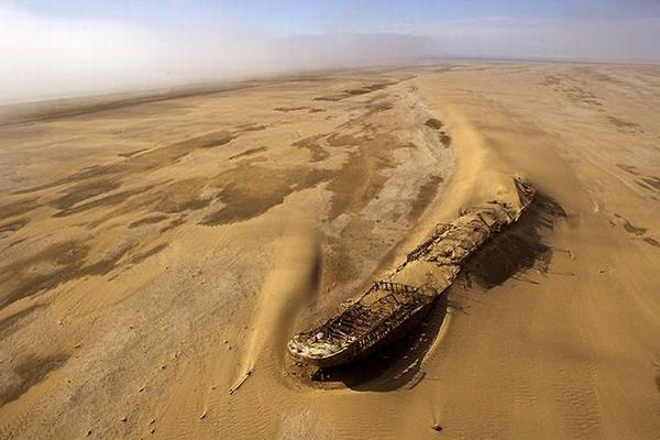 desert shipwreck