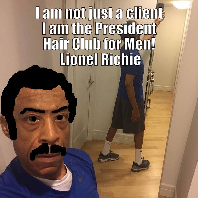 Al Sharpton is really Lionel Richie