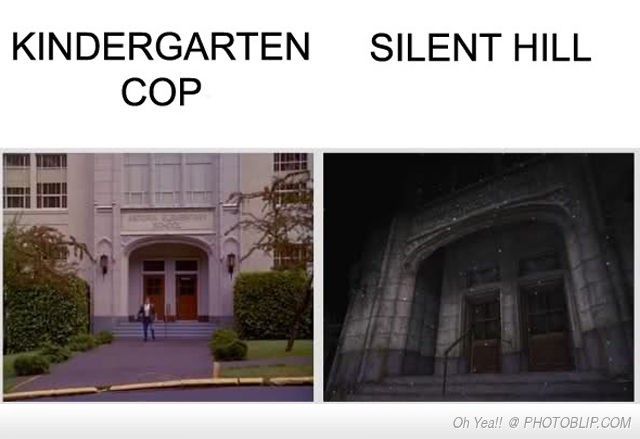kindergarten cop resident evil - Kindergarten Cop Silent Hill Oh Yea!! @ Photoblip.Com
