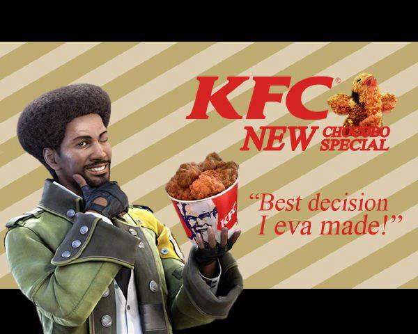 kentucky fried chocobo - Kfc Chosebo Special "Best decision I eva made!