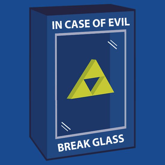 funny iphone 4 - In Case Of Evil Break Glass