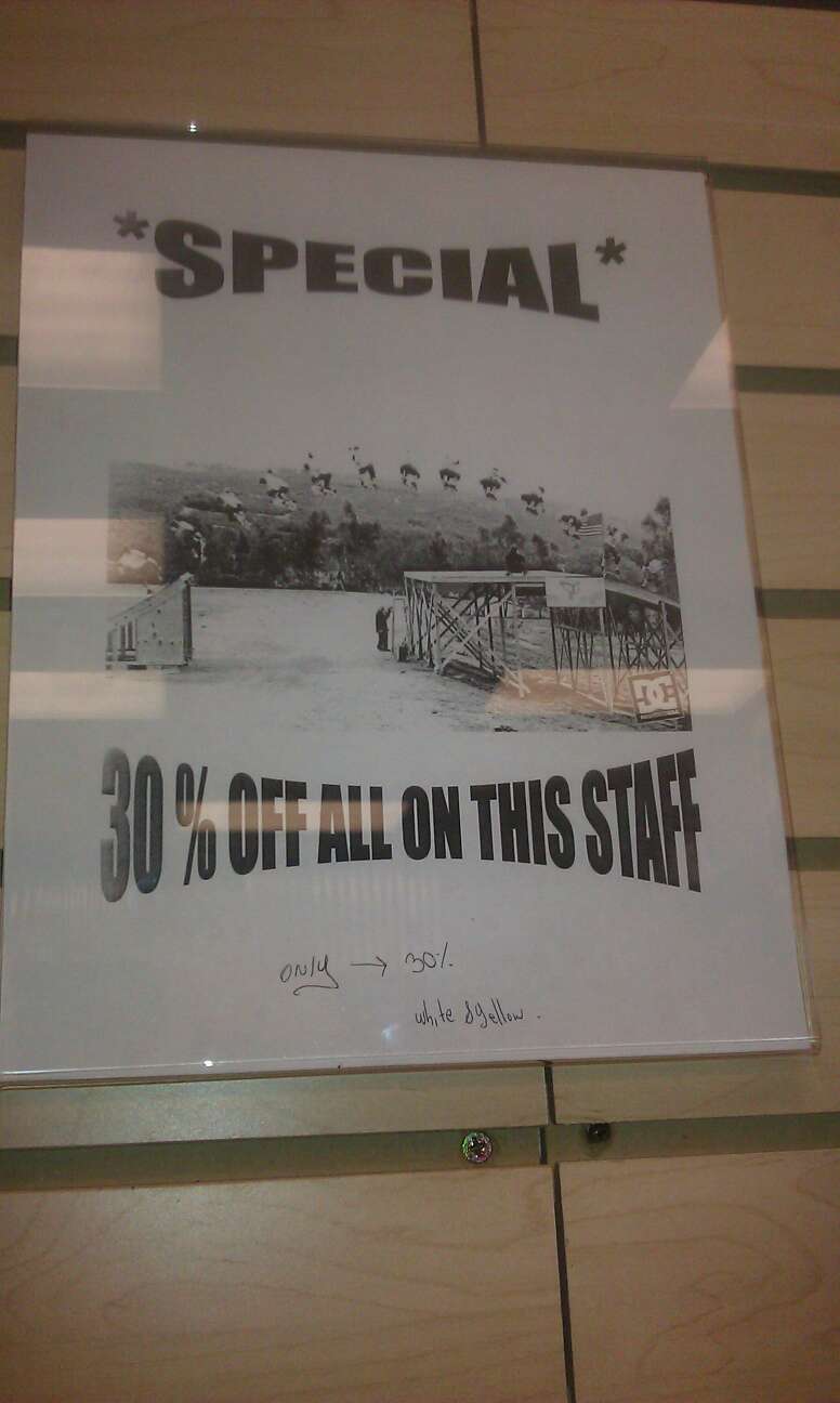 Sale Sign Fail Sale Sign Fail - Picture | eBaum's World