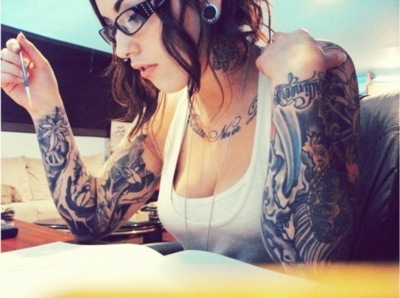 Hot Girls With Tattoos Part 3