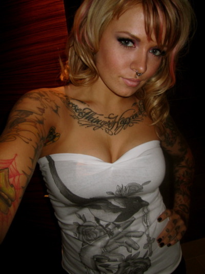 Hot Girls With Tattoos Part 3