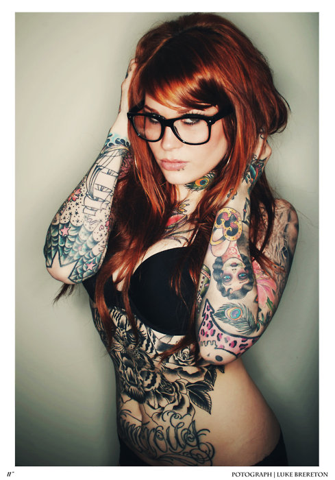 Hot Girls With Tattoos Part 5