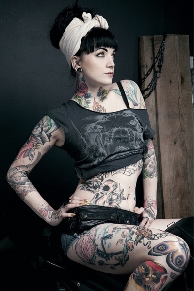Hot Girls With Tattoos Part 6