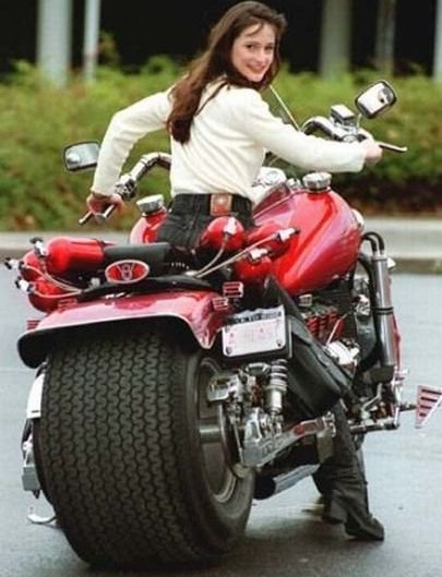 now that's what you call a motor bike