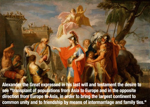 alexander the great god - Alexander the Great exulations from Asia boring the largest Alexander the Great expressed in his last will and testament the desire to see "transplant of populations from Asia to Europe and in the opposite direction from Europe t