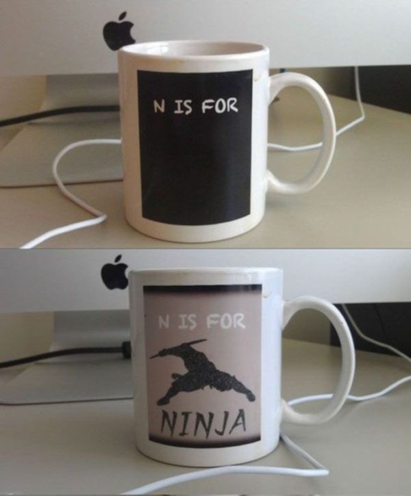 coffee cup - N Is For N Is For Ninja