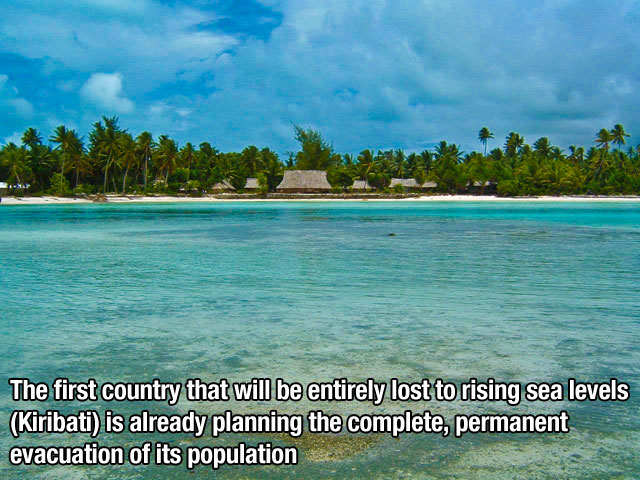 kiribati nature - The first country that will be entirely lost to rising sea levels Kiribati is already planning the complete, permanent evacuation of its population