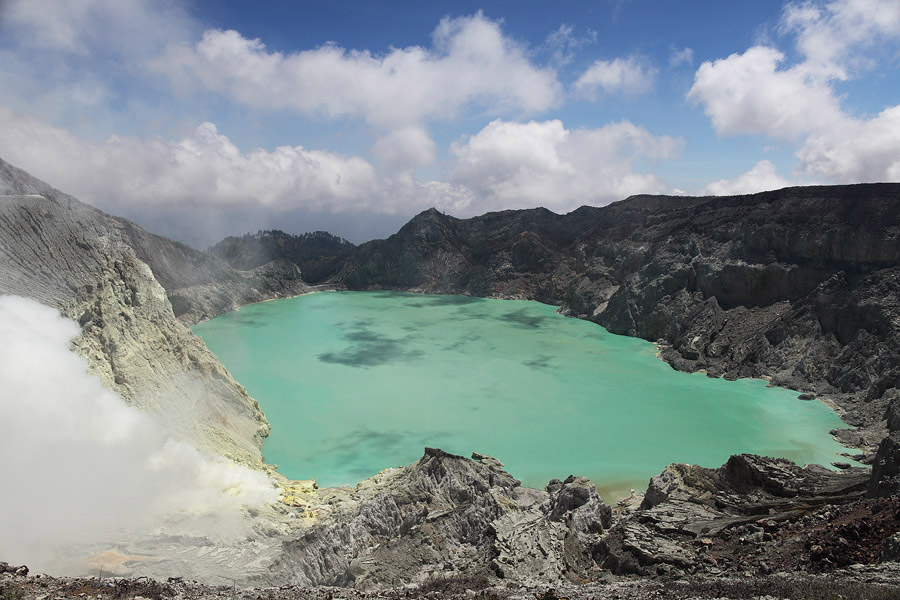 I Was Thinking How To Surprise You Guys - Kawah Ijen Volcano