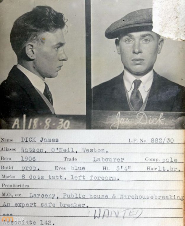 Criminal Records From The Years 1930.