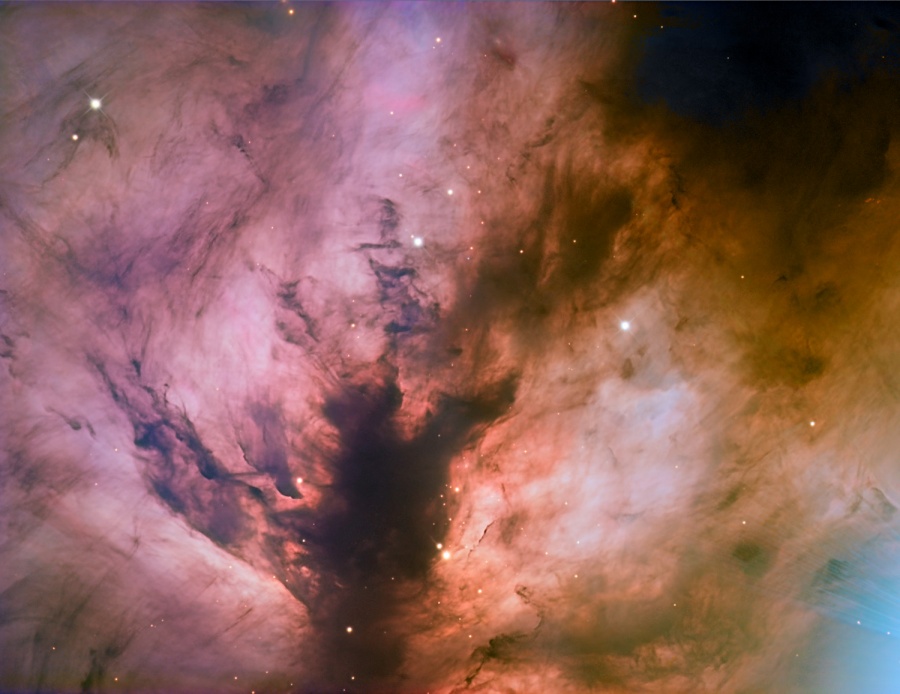 Flame Nebula Close-Up