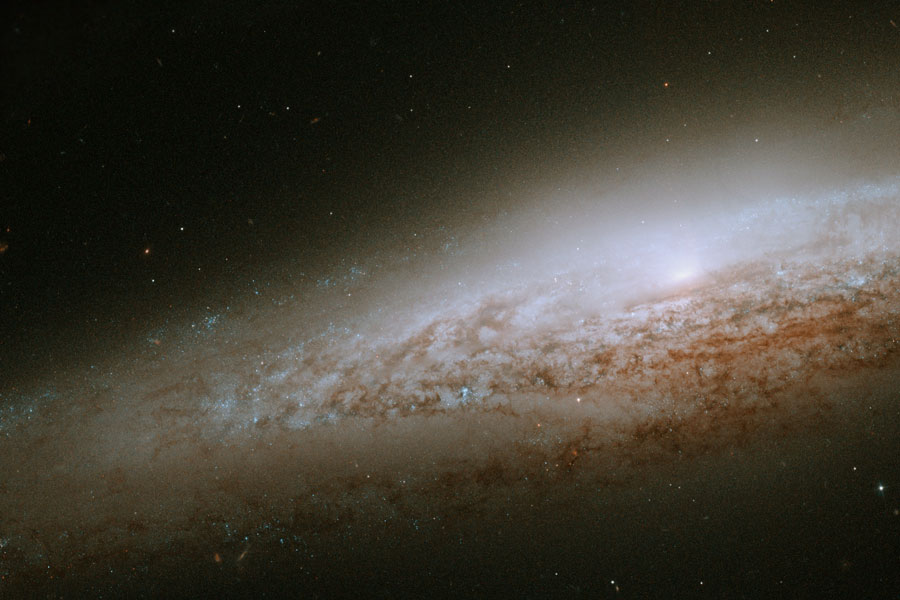NGC 2683: Spiral Edge-On
