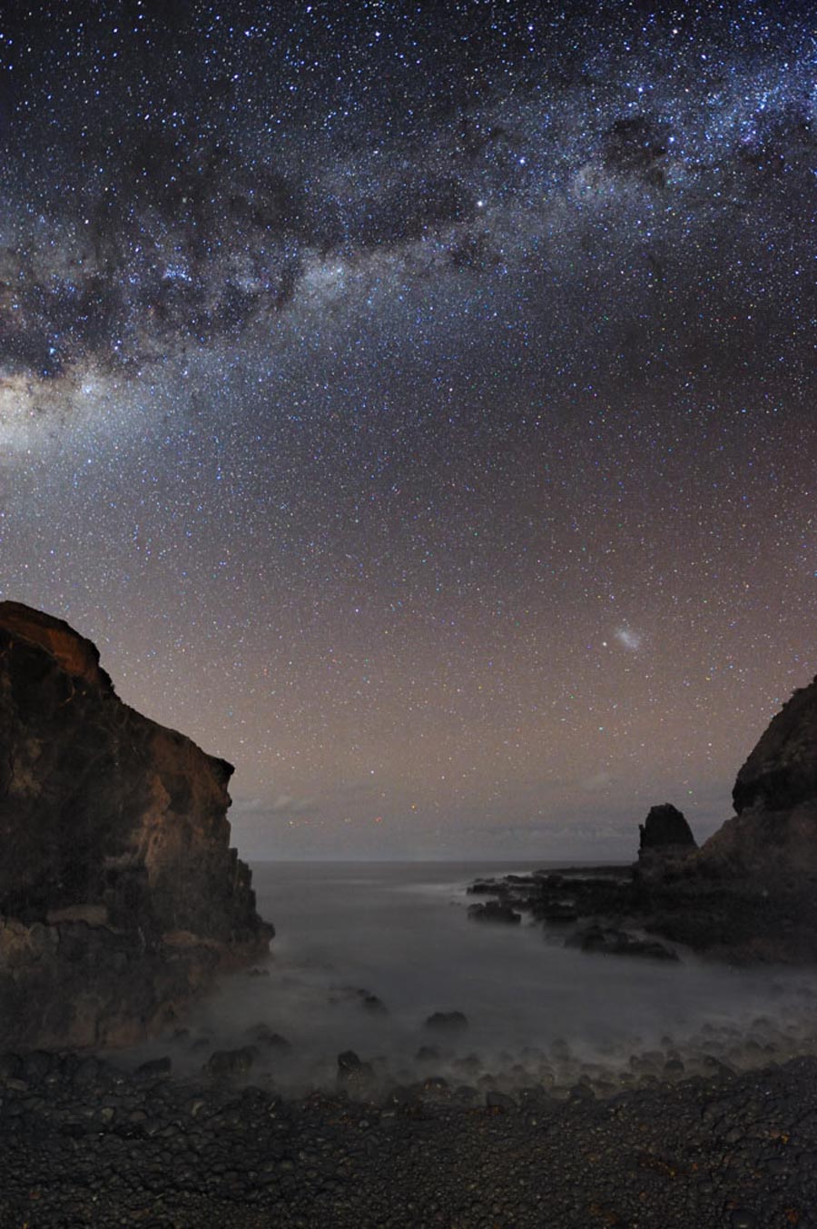 The Milky Way Over Pulpit Rock