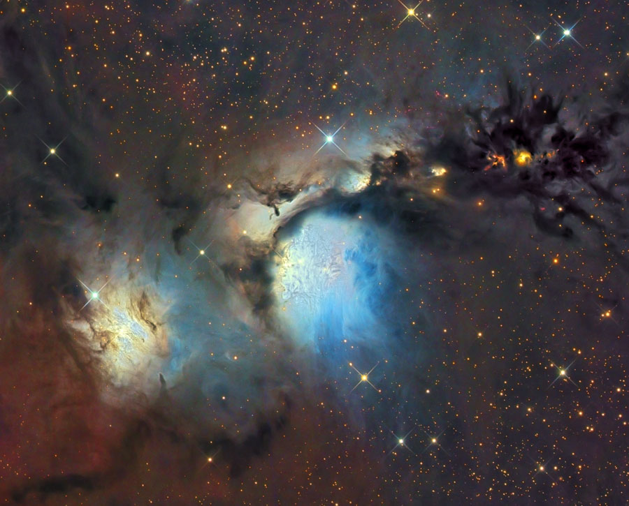 M78 and Reflecting Dust Clouds in Orion
