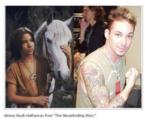 Celebrities Then And Now