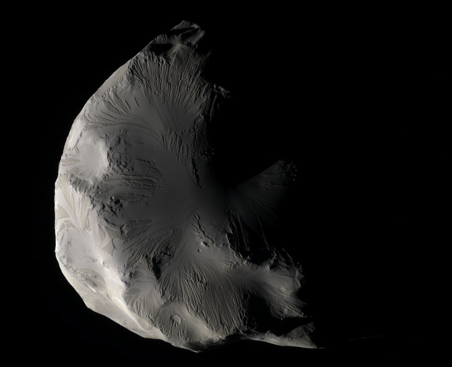 Saturn's Moon Helene in Color