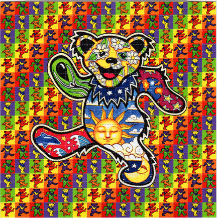 LSD Blotter Acid Art