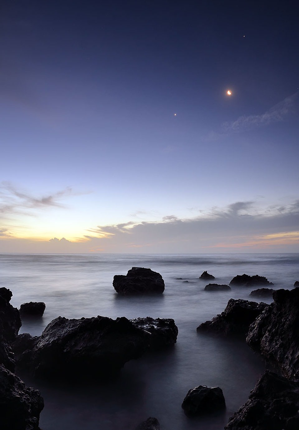 Conjunction Over Reunion Island