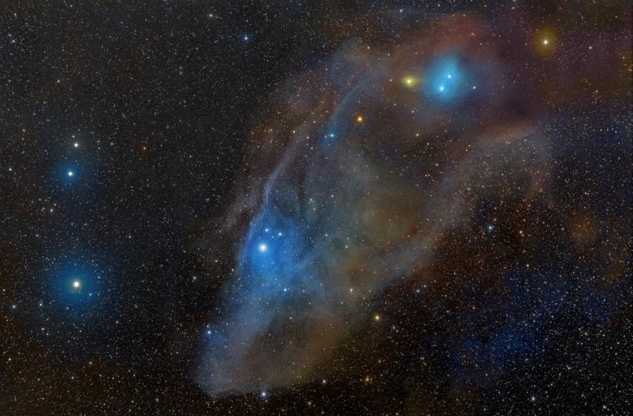 IC 4592: A Blue Horsehead