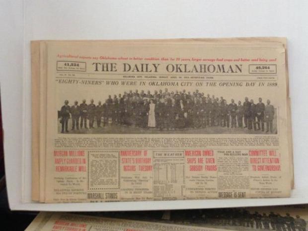 Oklahoma City 100-Year-Old Time Capsule