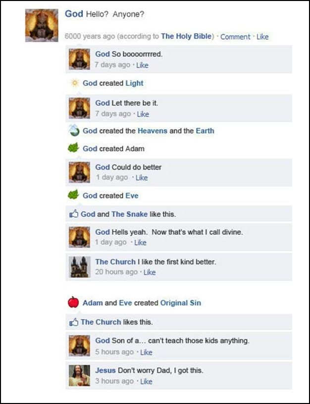 If facebook existed years ago...