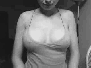 Bouncing Cleavage GIFs