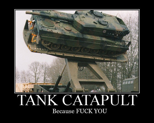 broadway market - Tank Catapult Because Fuck You