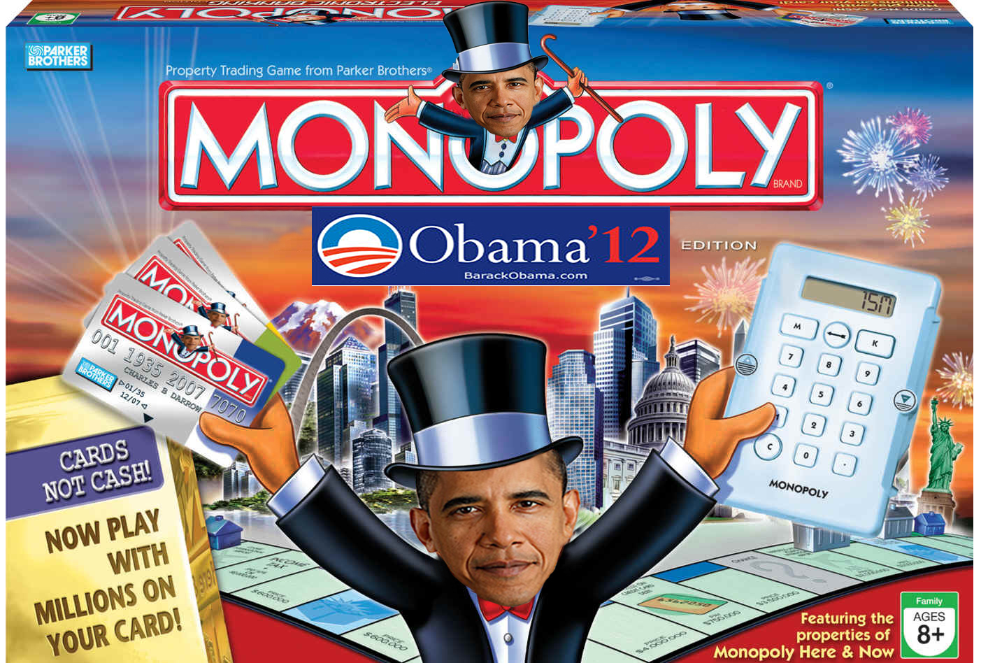 Obama's new Monopoly Board Game