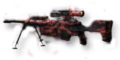 My Favorite Color In Call Of Duty Modern Warfare 2 And I Think It Looks The Best On The Intervention... Enjoy The Photo... ;)