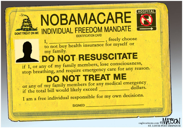 No Health Insurance Card
