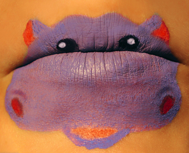 Lipstick art