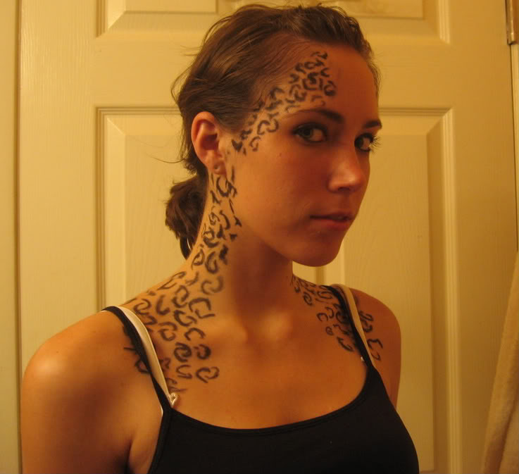 She isn't from Star Trek but I love the Tattoos