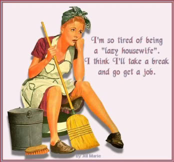 Oh the Housewife of Yesteryear!