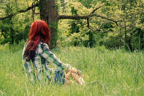 Redheads in Nature
