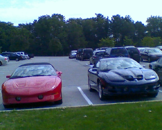 You know you drive a Trans Am when every time you walk out of work, there's a crowd of people around your car