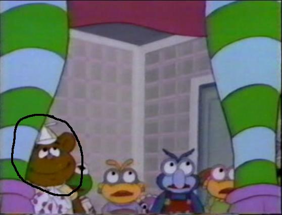 Nanny accidentally reveals a little too much the the Muppet Babies, who are all shocked....except Fozzie...