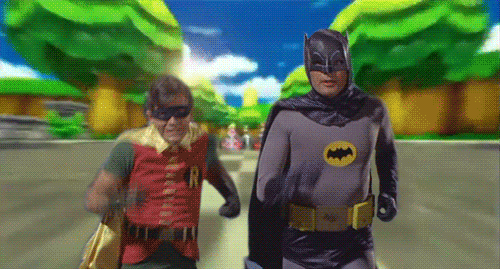Batman Running Away From Everything