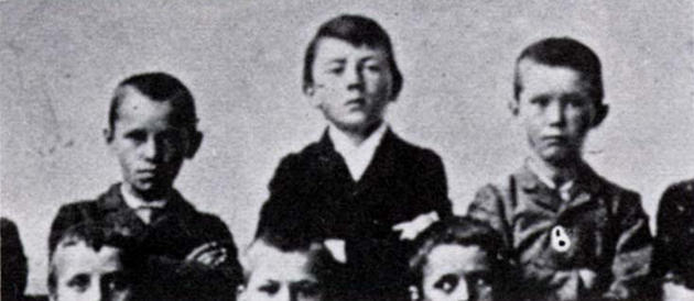 Eleven year-old Adolf Hitler.